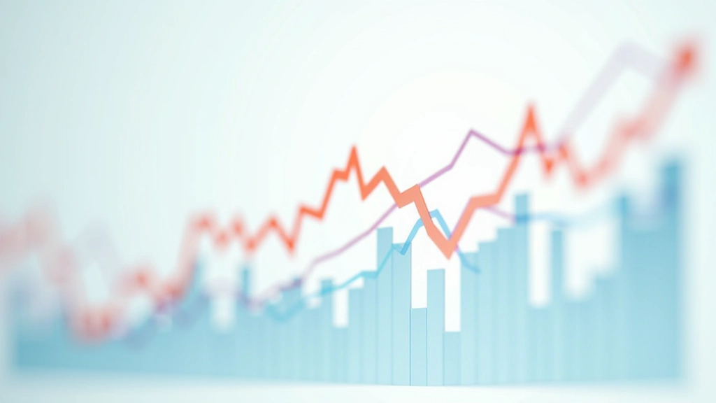 Übersichtliche Grafik zeigt steigende und fallende Balkendiagramme mit farbigen Linien zur Darstellung von Verbraucherstimmungstrends
