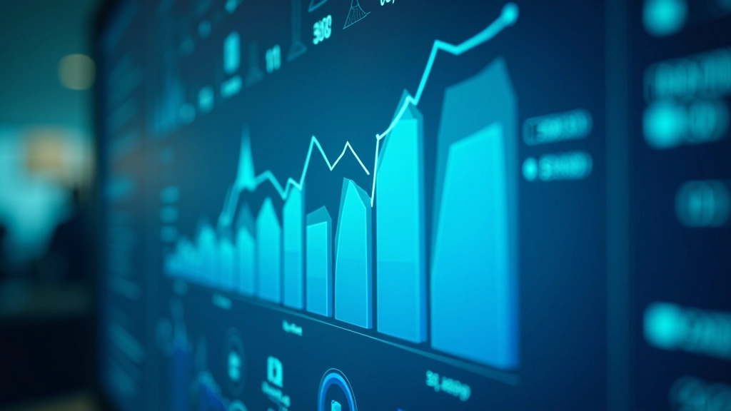 Grafik zeigt Inflationsdaten und Verbraucherstimmungstrends mit aufwärts und abwärts gerichteten Pfeilen
